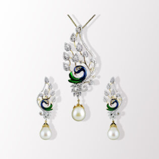 Pendant Earring Set 111