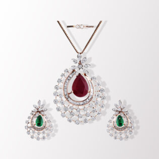 Pendant Earring Set 121
